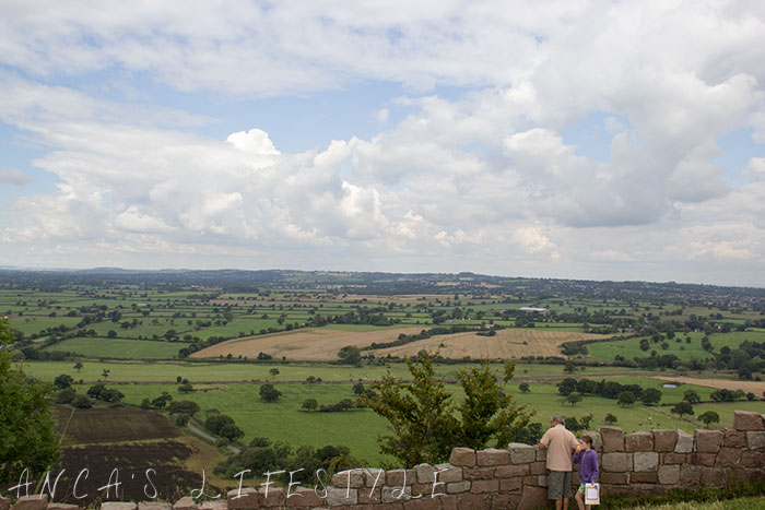 Beeston Castle view