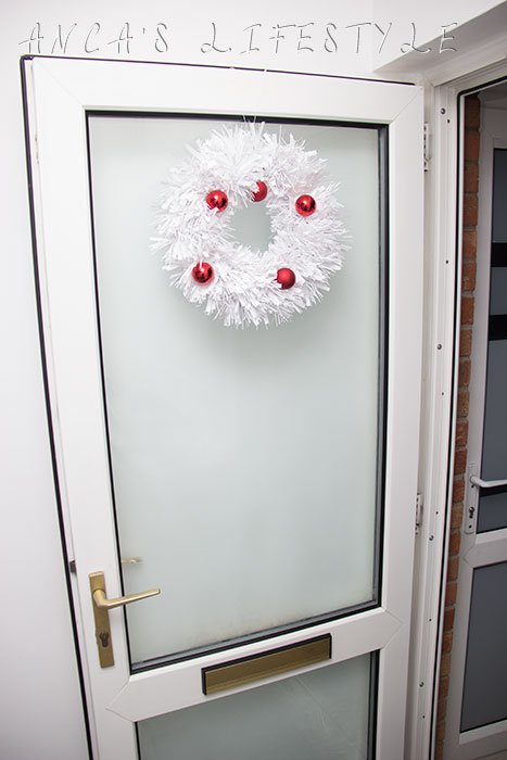 02 handmade christmas tinsel wreath