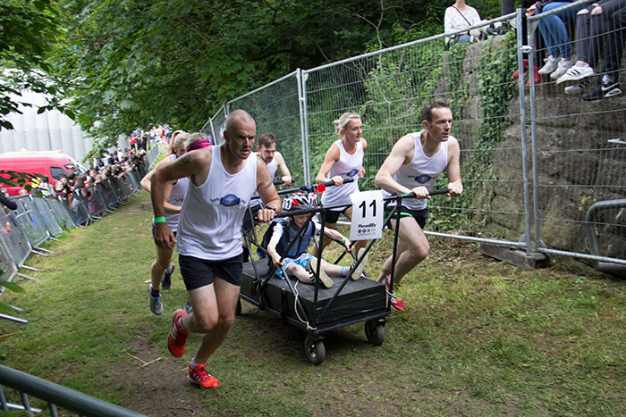 08 Knaresborough Bed race