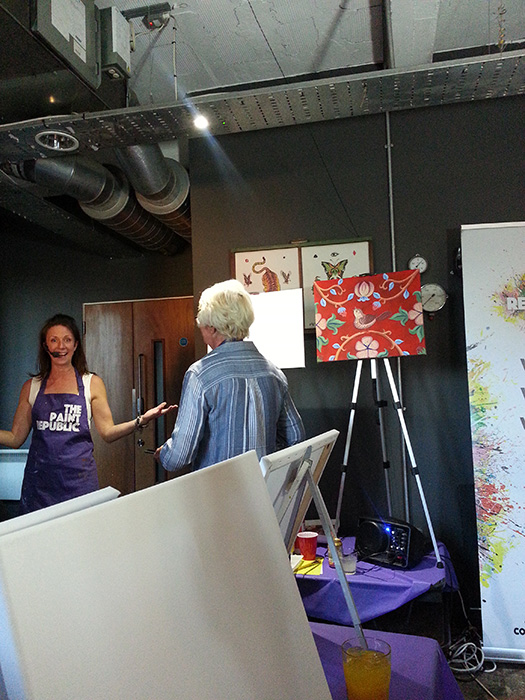 Painting Classes with The Paint Republic