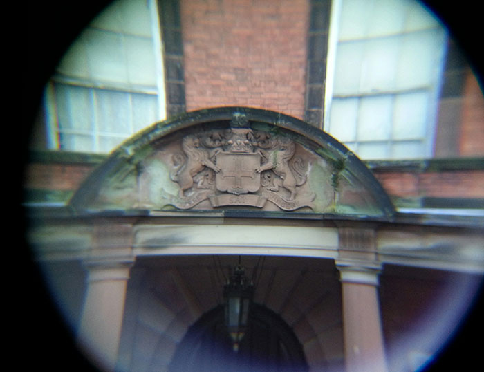 Picture taken with the telescope lens