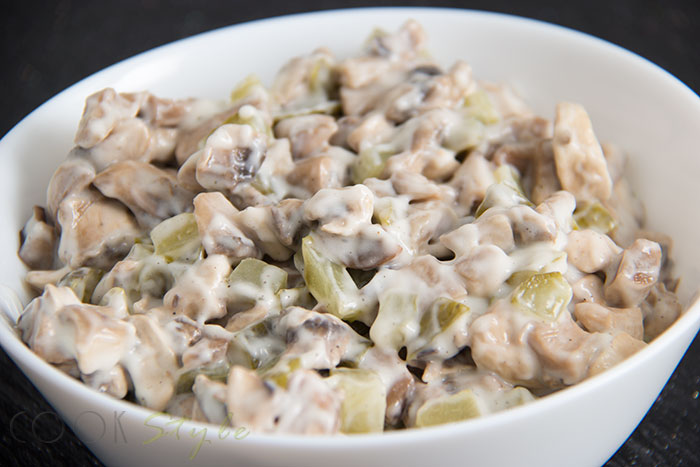 Mushroom salad