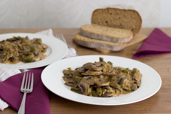 Mushroom Stroganoff