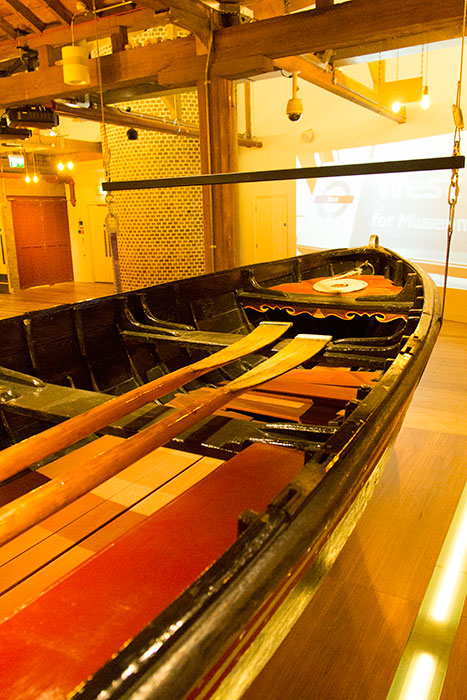 Boat at Museum of London Docklands