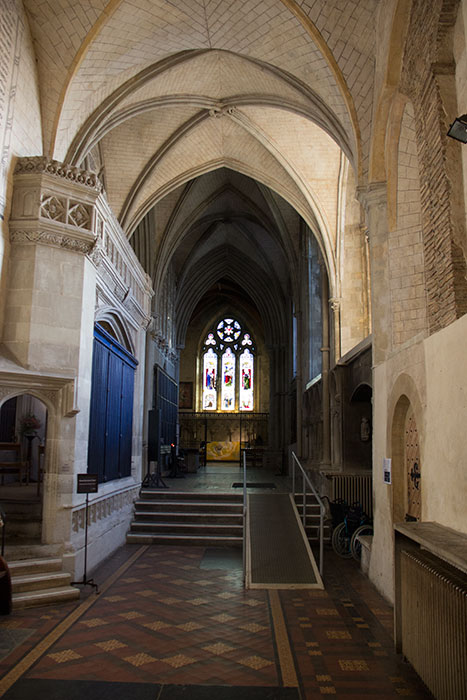 St Albans Cathedral. Interior