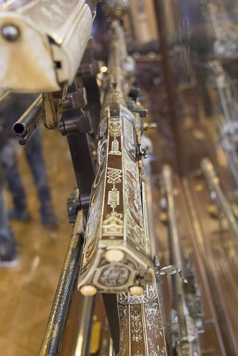  Weapons in the Armoury rooms