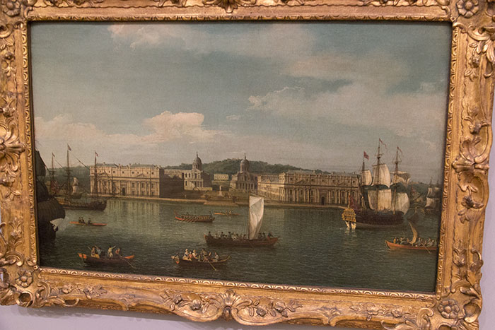 A view of Greenwich from the River