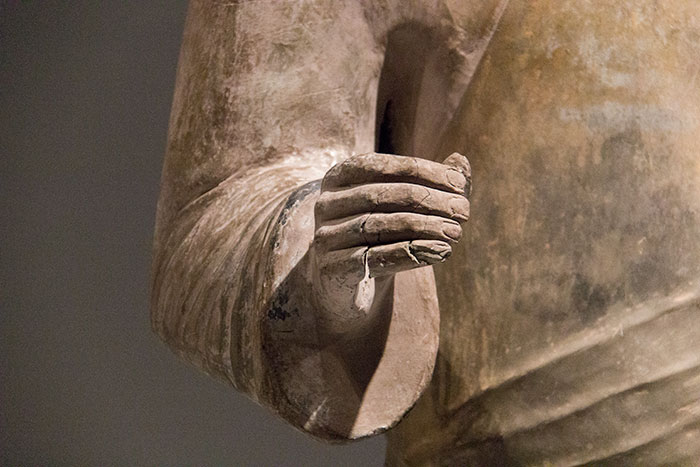 Hand of a terracotta warrior