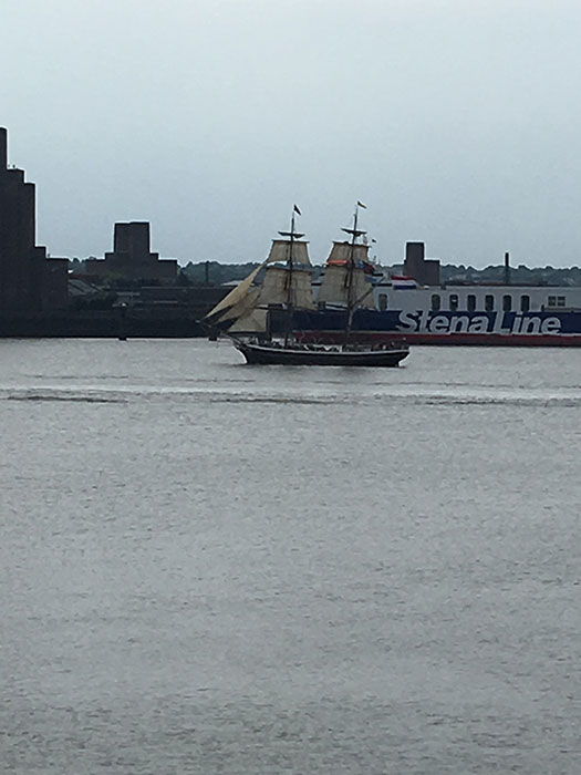 Tall Ships Regatta. Tall Ship on Mersey