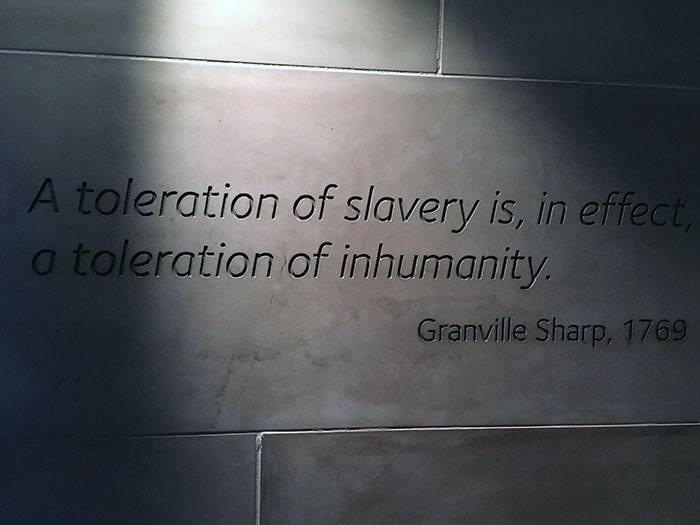 International Slavery Museum Wall
