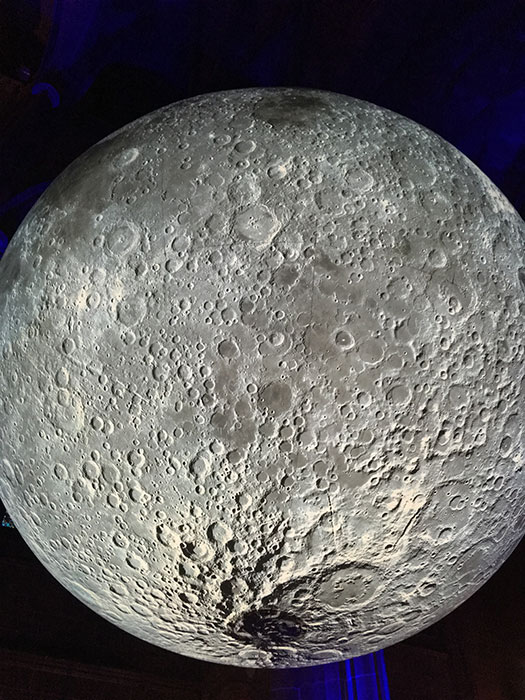 Museum of the Moon. Close up