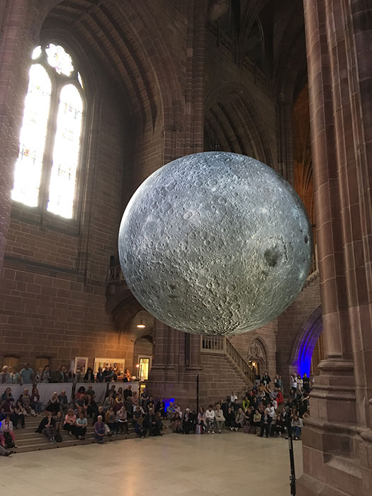 Museum of the Moon. During the daytime