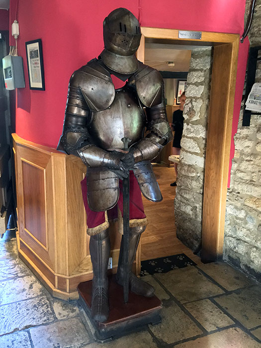 Armour at The Black Prince