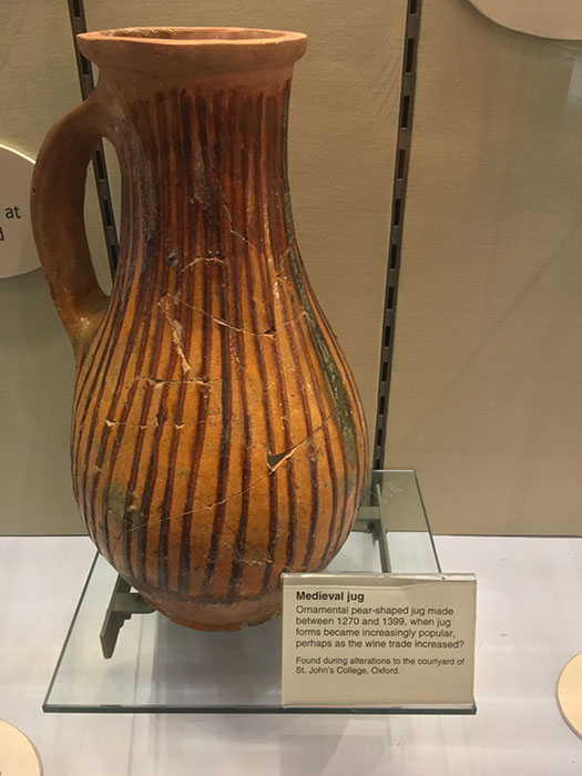 The Oxfordshire Museum. Jug