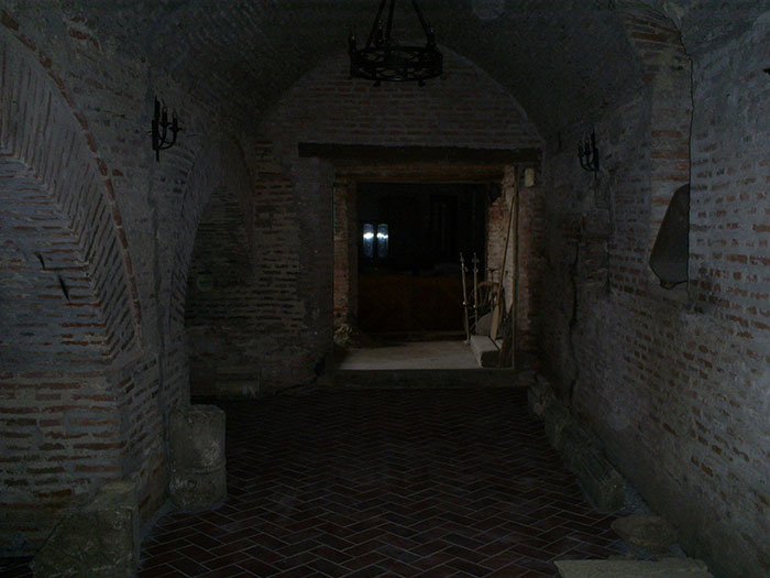 Comana Monastery cellar