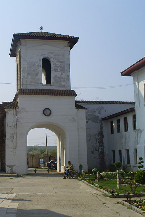 Comana Monastery entrance