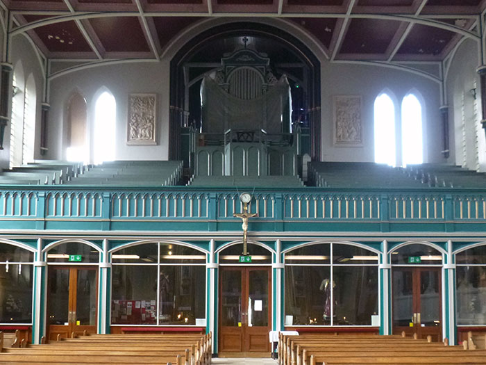 St Anthony’s Church. Organ