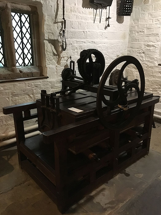 Clothes press at Hall i’th’ Wood Museum
