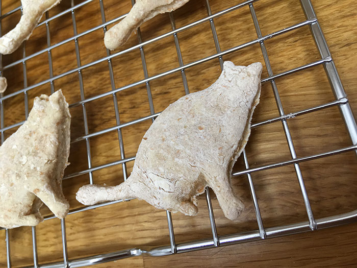 Cat biscuits
