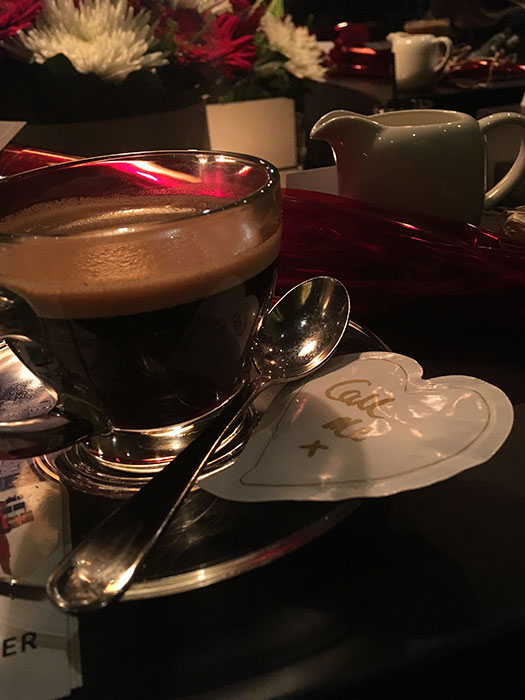 Christmas Press Day Metquarter. Coffee