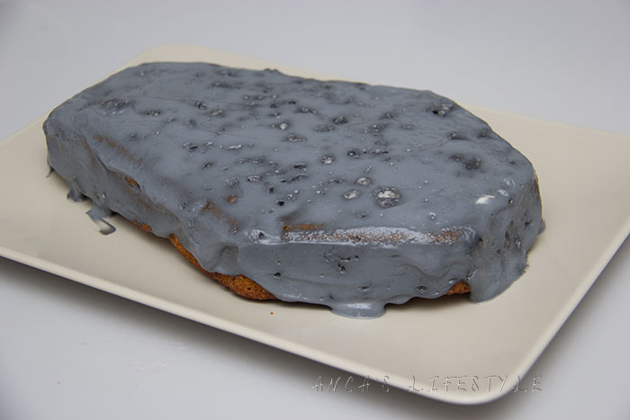 Recipes for Halloween - Coffin cake - 2015
