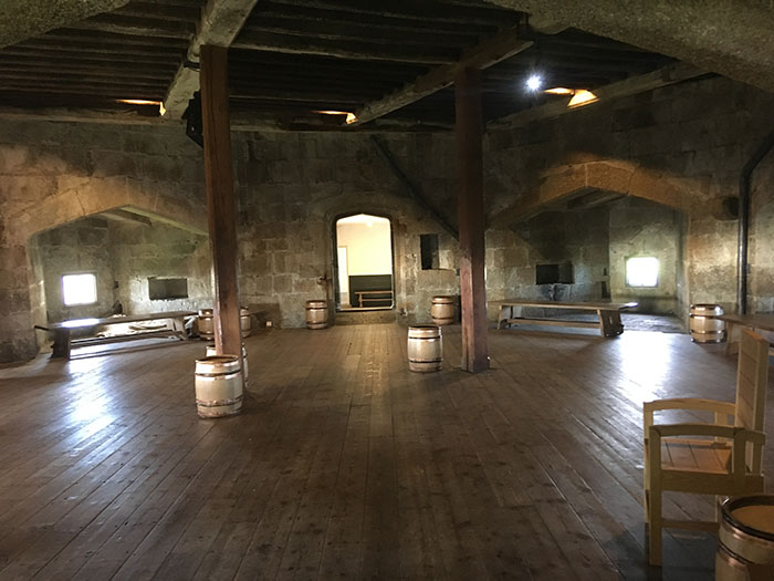 Inside Pendennis Castle