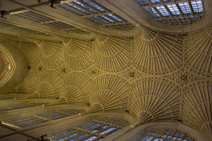  Ceiling of Bath Abbey