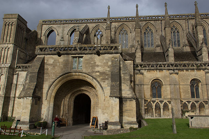 Malmesbury Abbey. Exterior
