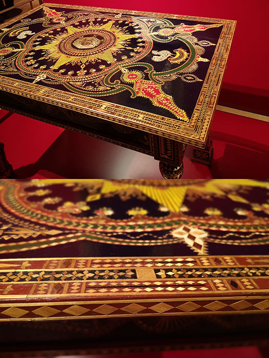  Furniture on display at Queen's Gallery at Buckingham Palace