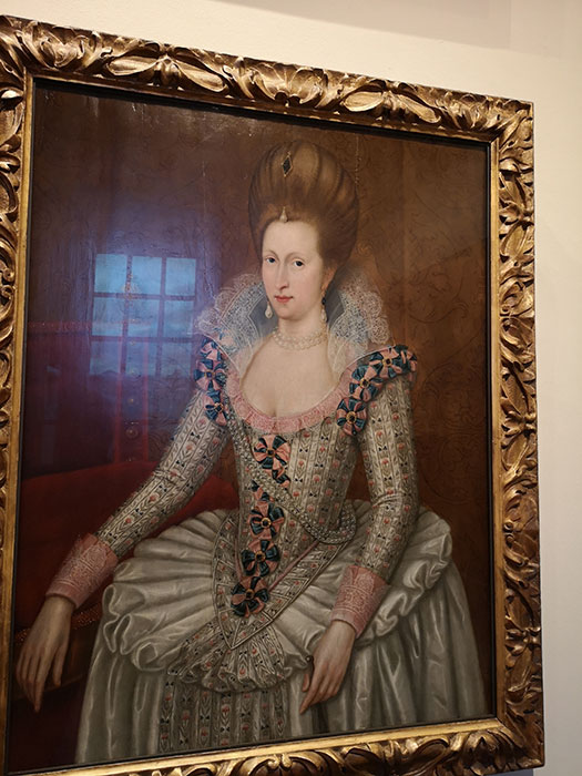 Queen Anne of Denmark painting. Queen's House