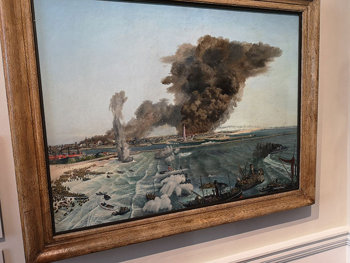Withdrawal from Dunkirk, June 1940 by Richard Eurich. Queen's House