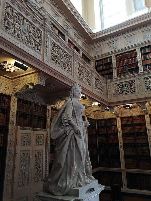 Blenheim Palace - long library