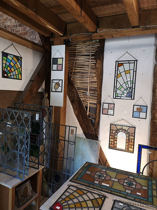 image with stain glass workshop