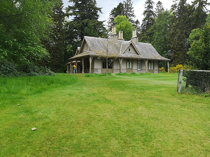 Wooden cottage at Balmoral