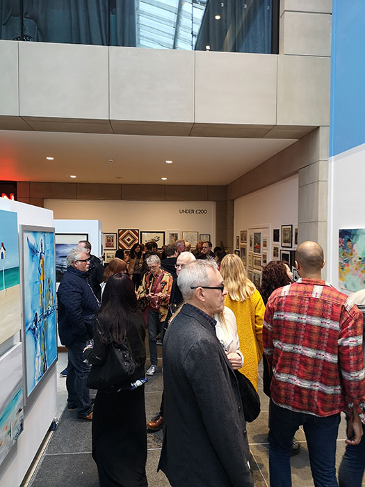 Liverpool Art Fair at Metquarter. Launch event