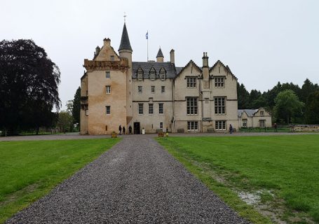 Brodie Castle. Front view
