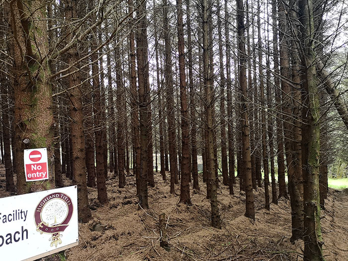 Highland Titles Nature Reserve. Conservation project