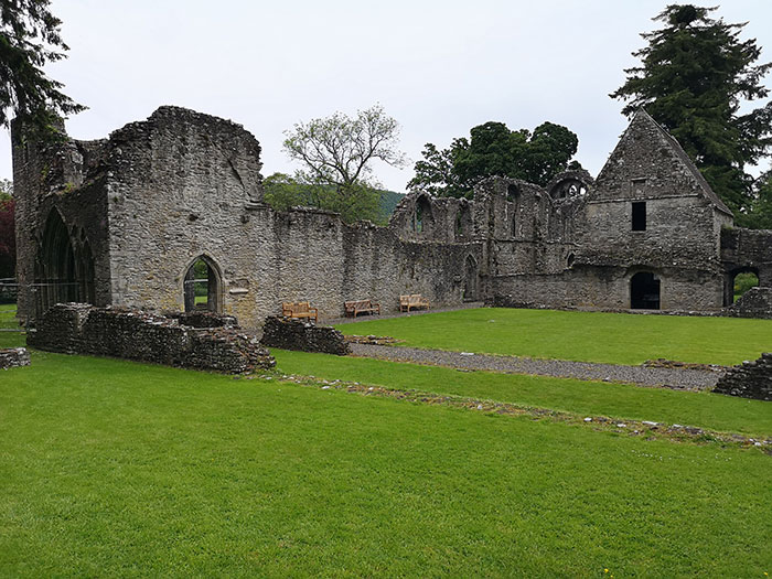 Inchmahome Priory in ruins