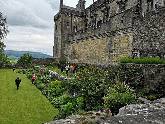 Queen Anne Gardens at Stirling Castle