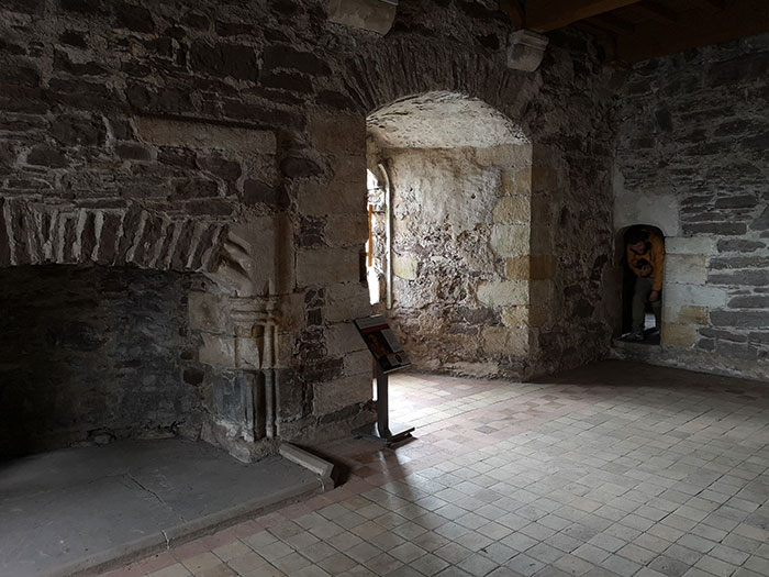 Doune Castle, interior
