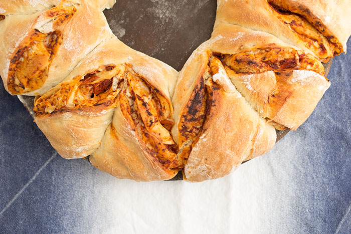 Tear and Share Pizza Loaf