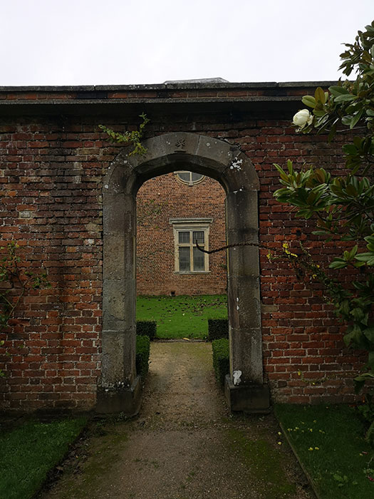Tredegar House - archway in the garden