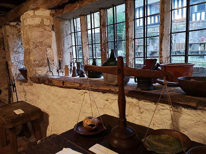 Scales in the kitchen