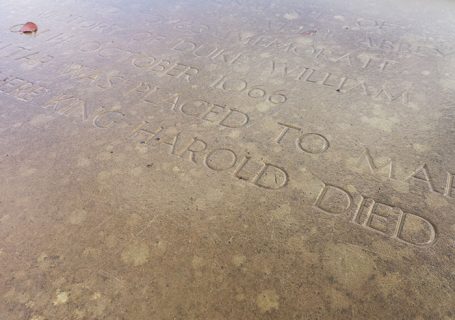 Place where Harold died