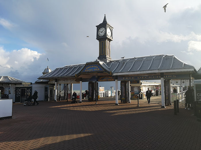 Entrance to the Brighton Palace Pier