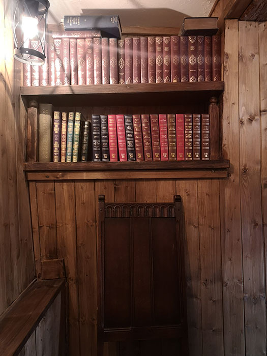 Seat at Mrs Burton's Restaurant, Hastings