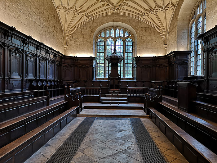 Chamber at Bodleian Library