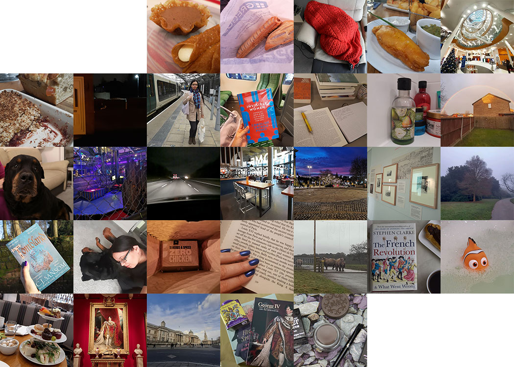 January 2020. Collage