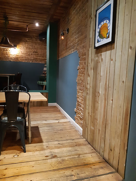 Allotment Vegan Eatery - Interior