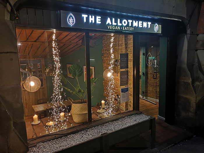 Allotment Vegan Eatery - Outside